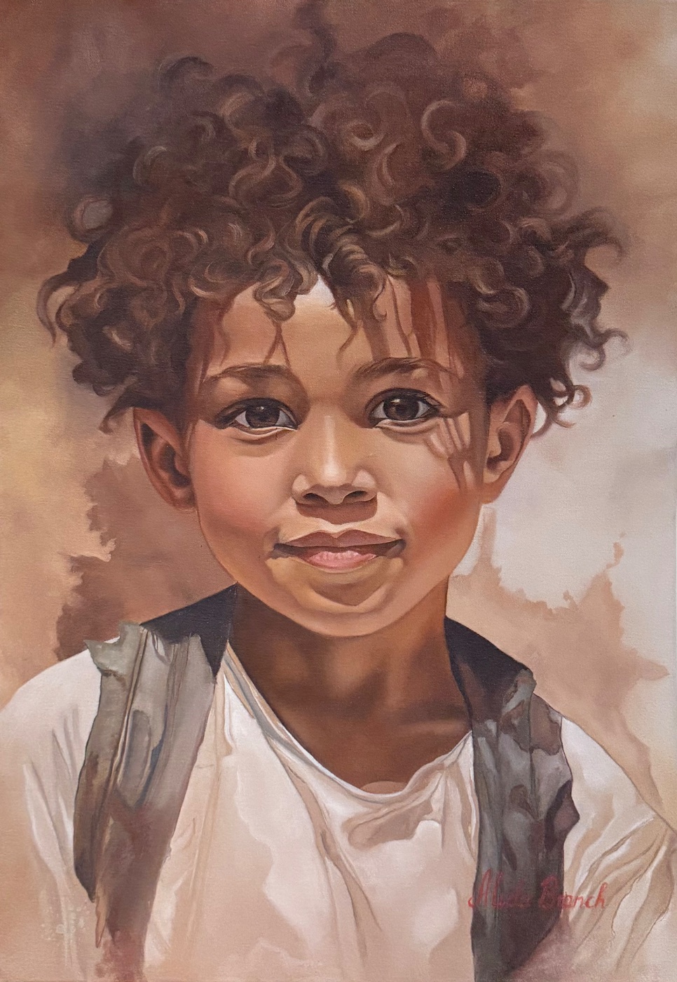 Boy Portrait by Alida Branch