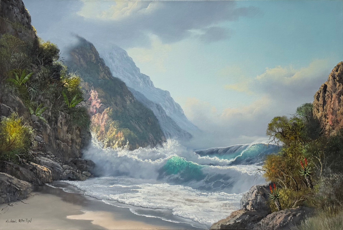 Seascape by Michael Albertyn Snr.