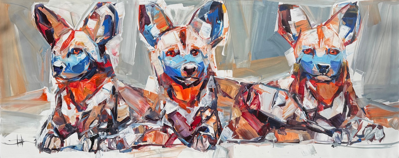 Wild dogs by Mind Shana