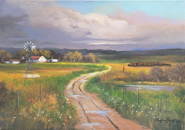 Landscape of farm