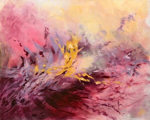 Pink, Abstract