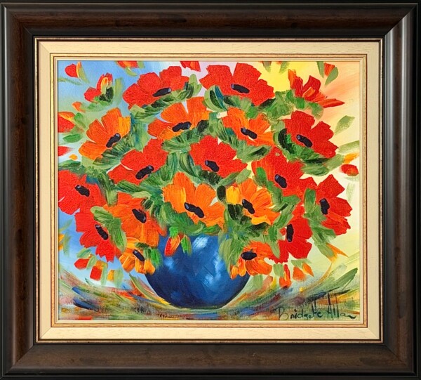 Orange flowers