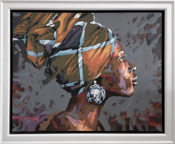 African woman, portrait
