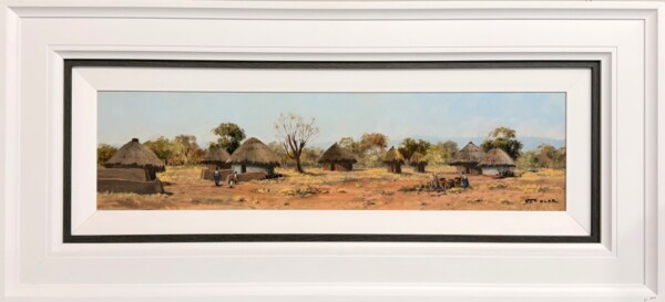 Landscape, village