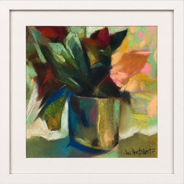 Still life flowers abstract